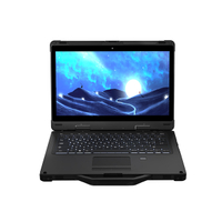 Stoßfester, vollständig industrietauglicher, robuster Laptop